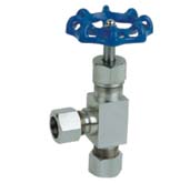 卡套式直角截止閥